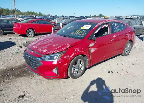 2020 Hyundai Elantra Sel z USA, uszkodzony, nr VIN 5NPD84LF0LH562618
